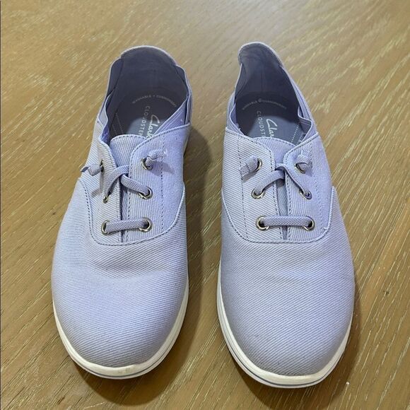 Clarks Cloudsteppers Breeze Ave Women's Sneaker, Lilac, size 9, NWT no box - Picture 3 of 9